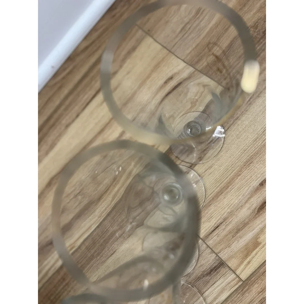 Budweiser Millenium Since 1876 Clear tall Glasses set of 4 Pilsner Drinking Beer